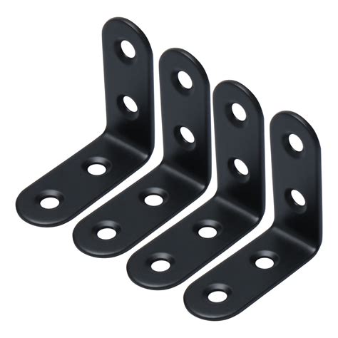 black simple metal bracket|black angle brackets screwfix.